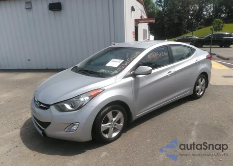 2012 Hyundai Elantra Gls from USA, damaged, VIN 5NPDH4AE9CH136792